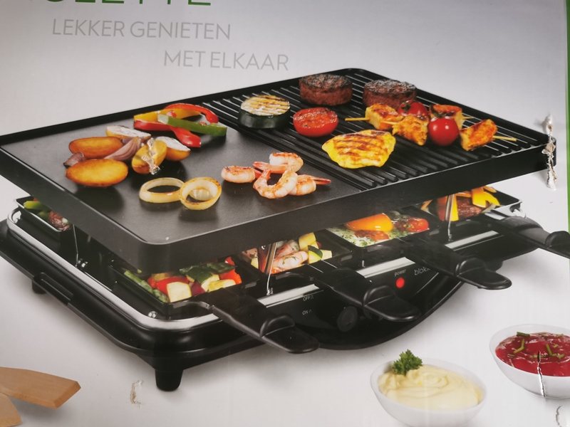 wijn hoog oogsten Blokker gourmet-raclette Teppanyaki grill - Dé online Veilingsite • RPA  Auctions